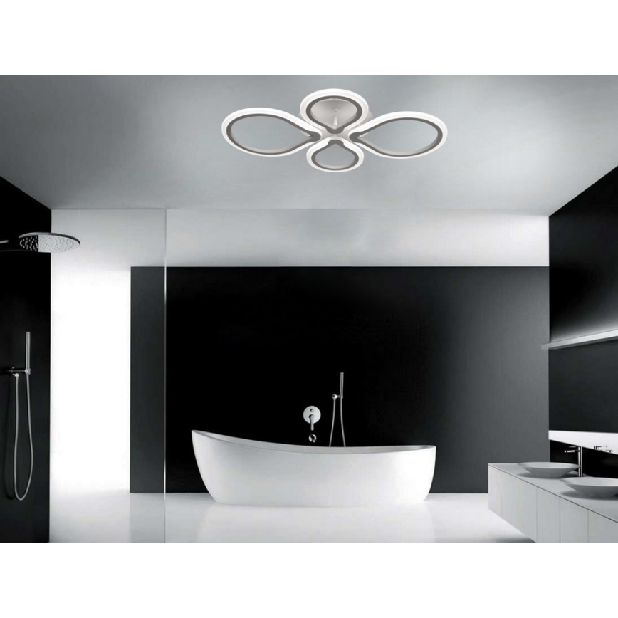LED Hämardatav laevalgusti TRIESTE 1x LED/52W/230V + pult