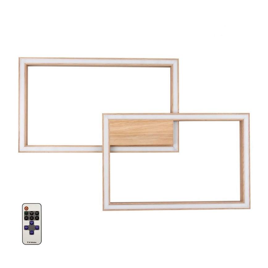 LED Hämardatav laevalgusti RAMME LED/48W/230V matt tamm + kaugjuhtimispult