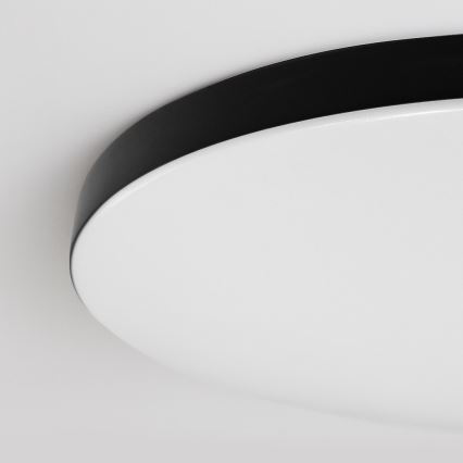 LED-hämardatav laelamp SIENA LED/80W/230V 3000-6000K läbimõõt 75 cm must + kaugjuhtimispult