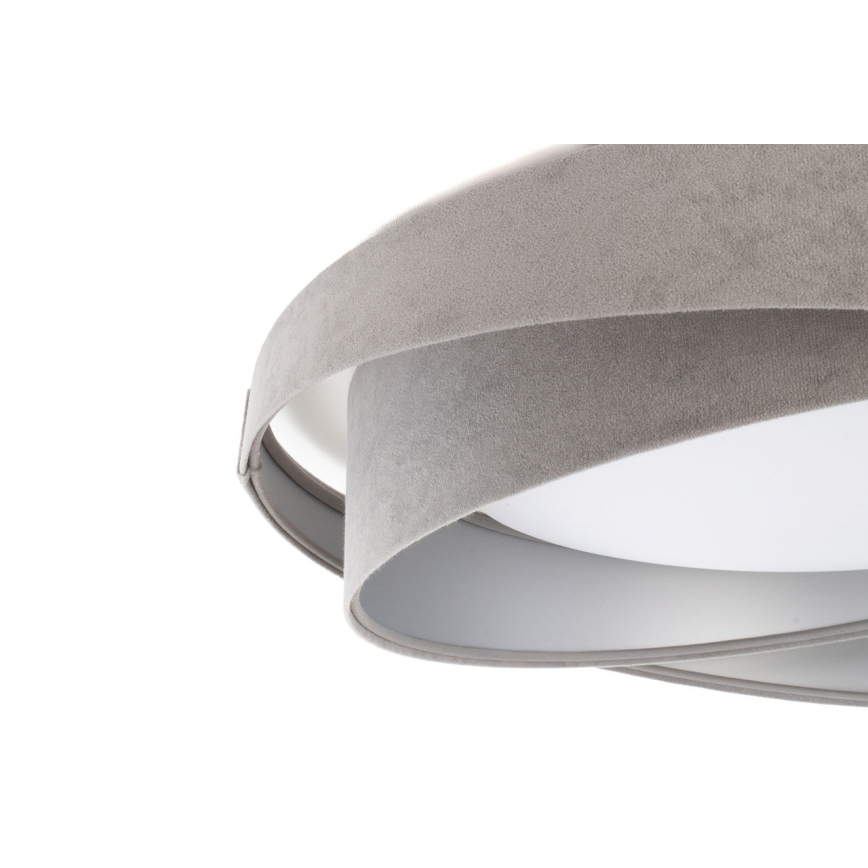 Hämardatav LED-laelamp SMART GALAXY MODERN LED/24W/230V 3000-6500K läbimõõt 55 cm hall/hõbedane + kaugjuhtimispult