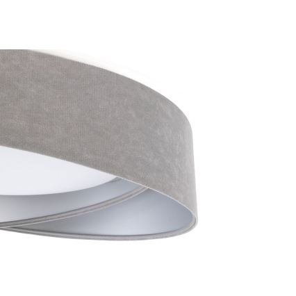 Hämardatav LED-laelamp SMART GALAXY MODERN LED/24W/230V 3000-6500K läbimõõt 55 cm hall/hõbedane + kaugjuhtimispult