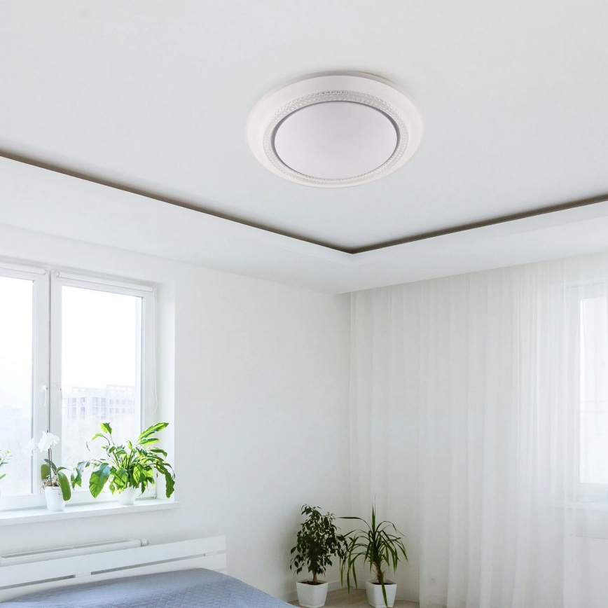 LED Hämardatav laevalgusti vannituppa ADELA LED/72W/230V d. 48 cm 3000-6000K IP44 + kaugjuhtimispult