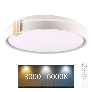 LED Hämardatav laevalgusti vannituppa ARLETTA LED/72W/230V d. 48 cm 3000-6000K IP44 + kaugjuhtimispult