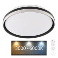 LED Hämardatav laevalgusti vannituppa BARBARA LED/72W/230V d. 48,5 cm 3000-6000K IP44 + kaugjuhtimispult
