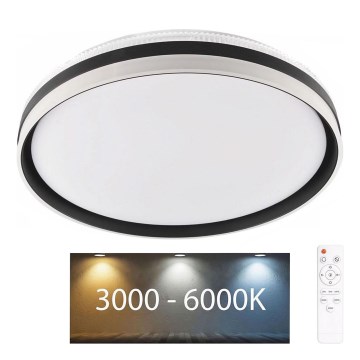 LED Hämardatav laevalgusti vannituppa BARBARA LED/72W/230V d. 48,5 cm 3000-6000K IP44 + kaugjuhtimispult