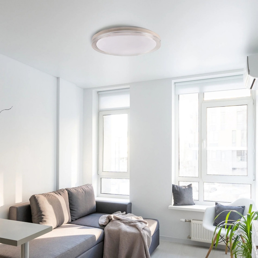 LED Hämardatav laevalgusti vannituppa CASSANDRA LED/72W/230V d. 49 cm 3000-6000K IP44 + kaugjuhtimispult