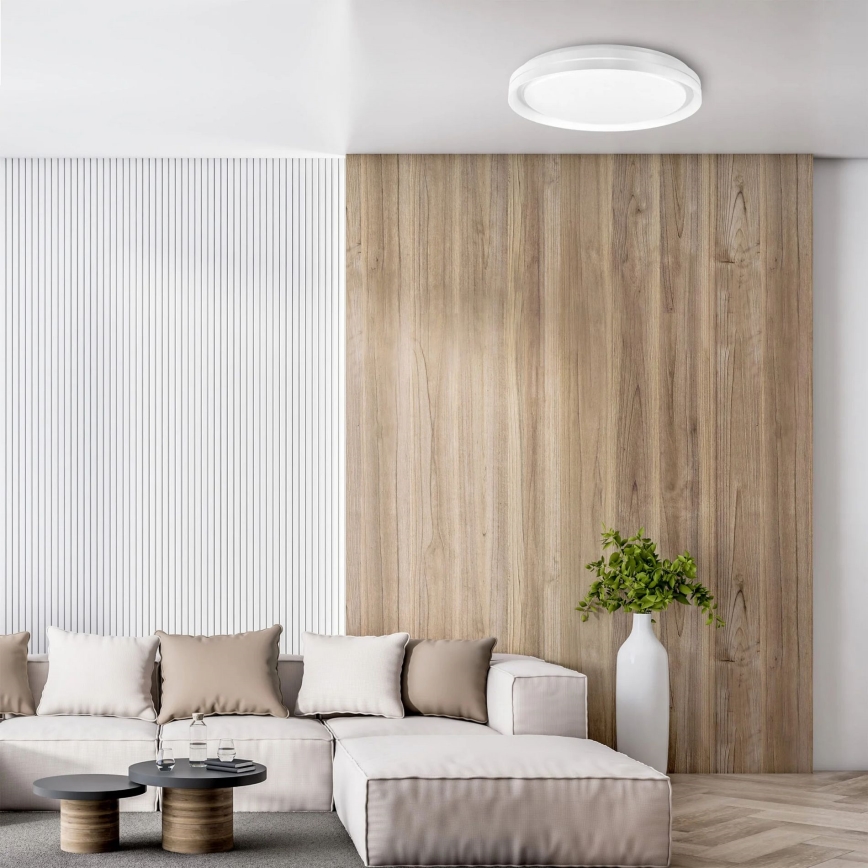 LED Hämardatav laevalgusti vannituppa ELIZA LED/48W/230V d. 38,5 cm 3000-6000K IP44 + kaugjuhtimispult