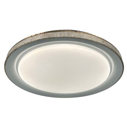 LED Hämardatav laevalgusti vannituppa GRAŻYNA LED/48W/230V 3000-6000K d. 41 cm IP44 hall + kaugjuhtimispult