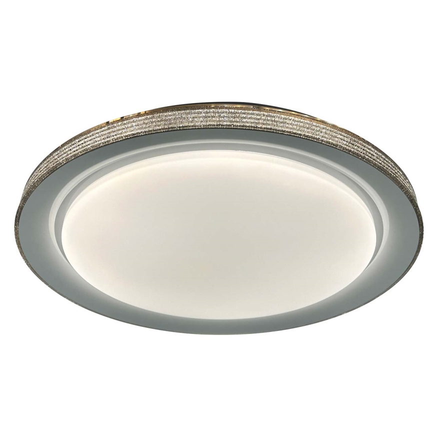 LED Hämardatav laevalgusti vannituppa GRAŻYNA LED/48W/230V 3000-6000K d. 41 cm IP44 hall + kaugjuhtimispult