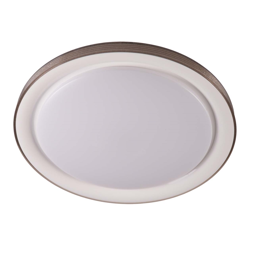LED Hämardatav laevalgusti vannituppa GRAŻYNA LED/48W/230V 3000-6000K d. 41 cm IP44 hall + kaugjuhtimispult
