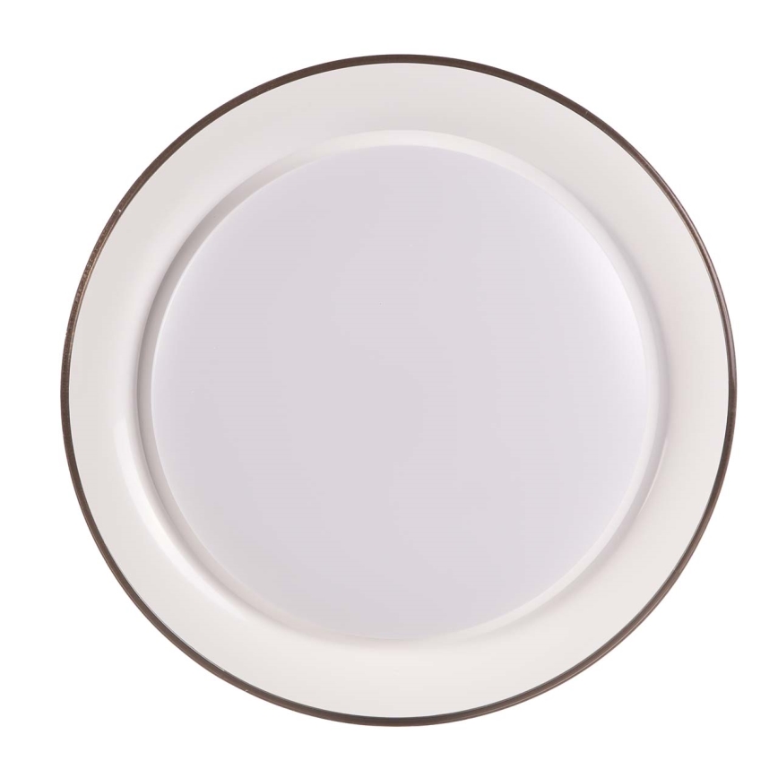 LED Hämardatav laevalgusti vannituppa GRAŻYNA LED/48W/230V 3000-6000K d. 41 cm IP44 hall + kaugjuhtimispult