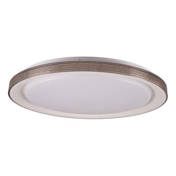LED Hämardatav laevalgusti vannituppa GRAŻYNA LED/72W/230V 3000-6000K d. 51 cm IP44 hall + kaugjuhtimispult