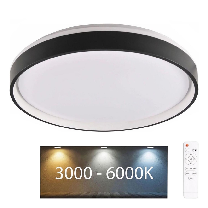 LED Hämardatav laevalgusti vannituppa JADWIGA LED/42W/230V d. 38,5 cm 3000-6000K IP44 + kaugjuhtimispult