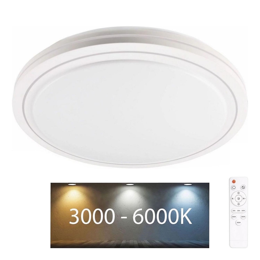 LED Hämardatav laevalgusti vannituppa MARIAN LED/72W/230V d. 48 cm 3000-6000K IP44 + kaugjuhtimispult