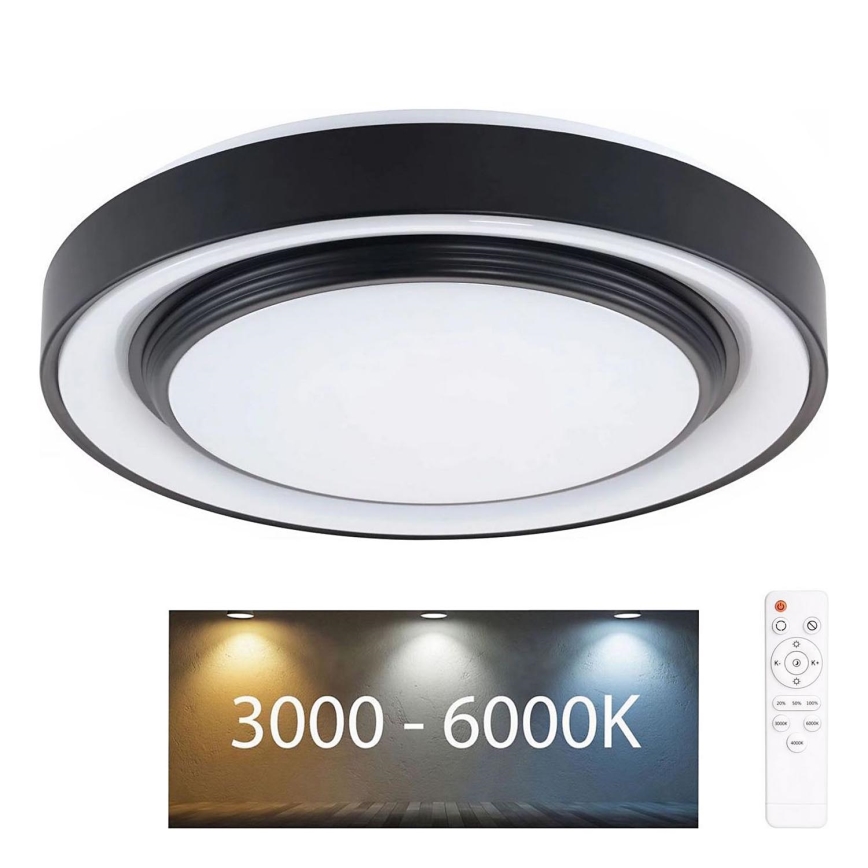 LED Hämardatav laevalgusti vannituppa ZYGMUNT LED/72W/230V d. 48,5 cm 3000-6000K IP44 + kaugjuhtimispult