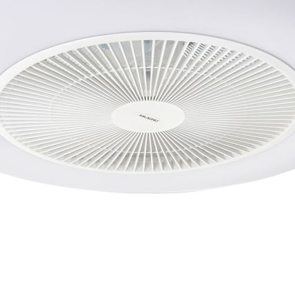 LED Hämardatav laevalgusti ventilaatoriga ARIA LED/38W/230V 3000-6000K valge + pult