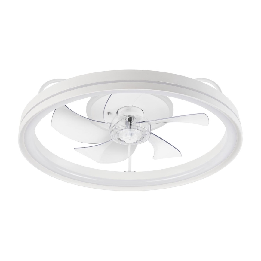 LED Hämardatav laevalgusti ventilaatoriga FARGO LED/37W/230V valge + kaugjuhtimispult