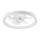 LED Hämardatav laevalgusti ventilaatoriga FARGO LED/37W/230V valge + kaugjuhtimispult