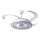 LED Hämardatav laeventilaator LED/70W/230V 3000-6000K d. 50 cm valge + kaugjuhtimispult