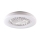 LED Hämardatav laeventilaator valgustiga LIBYA LED/48W/230V 3000-6500K valge + kaugjuhtimispult