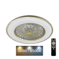 LED Hämardatav laeventilaator valgustiga OPAL LED/48W/230V 3000-6500K + kaugjuhtimispult