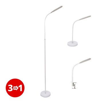LED Hämardatav lamp 3-ühes DARA LED/10W/230V 3000/4000/6000K CRI 90 valge