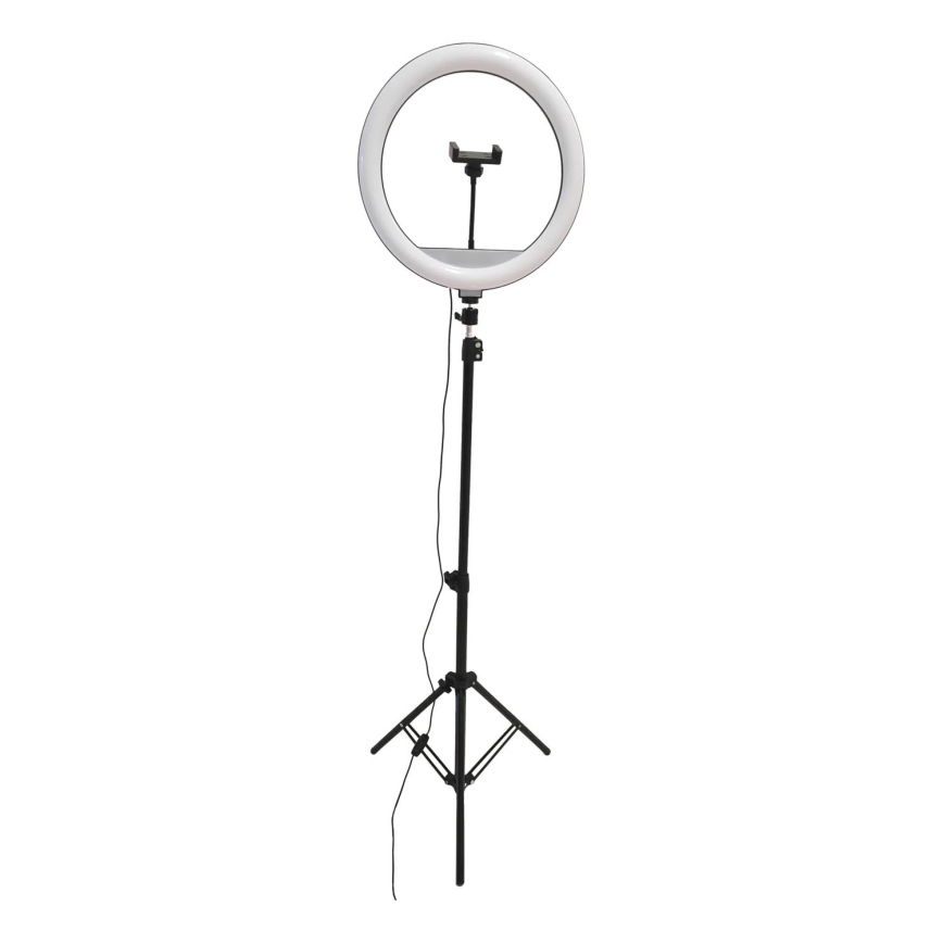 LED Hämardatav lamp statiivi ja hoidjaga vlogimise jaoks LED/15W/5V 2700-6500K