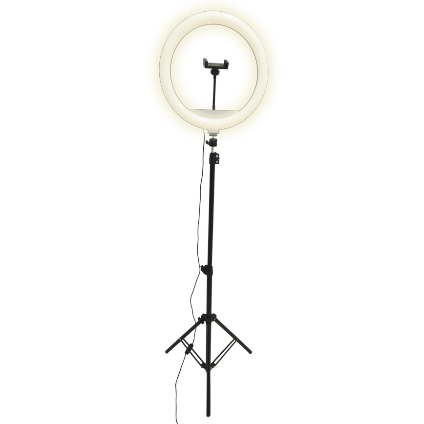 LED Hämardatav lamp statiivi ja hoidjaga vlogimise jaoks LED/15W/5V 2700-6500K