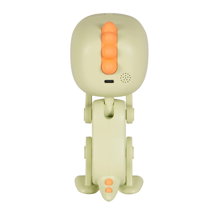 LED RGBW Hämardatav laste väike öölamp koos äratuskellaga ROBOT LED/1W/5V 1200 mAh