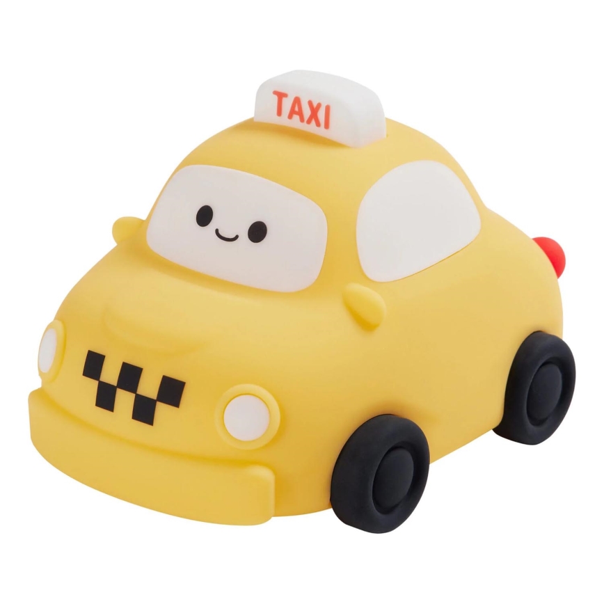 LED Hämardatav laste puutetundlik lamp TAXI LED/1W/5V USB 1200 mAh taxi kollane