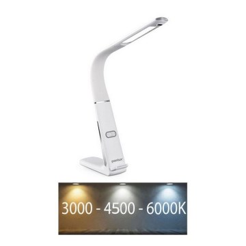 LED Hämardatav laualamp juhtmevaba laadimisega ja andur LORD EVO LED/8W/230V 3000K/4500K/6000K valge