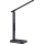 LED Hämardatav laualamp juhtmevaba laadimisega QI, ekraan ja USB pesa LED/7W/230V 3000-6000K must