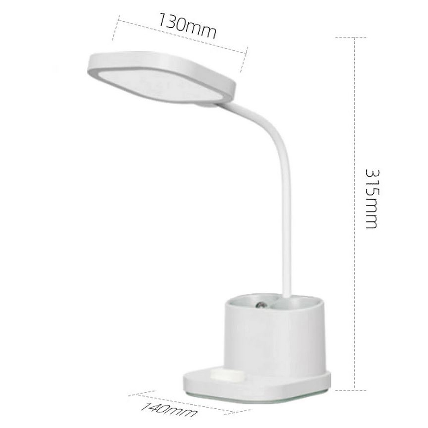 LED Hämardatav laualamp koos hoidiku ja akupangaga LED/5W/5V 2400mAh