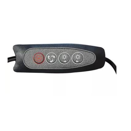 LED Hämardatav laualamp koos luubiga LED/6W/5V 3000K/4000K/6000K must