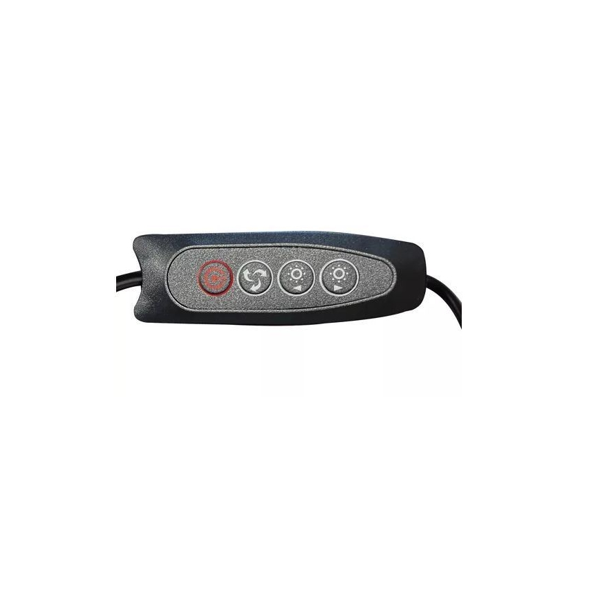 LED Hämardatav laualamp koos luubiga LED/6W/5V 3000K/4000K/6000K must