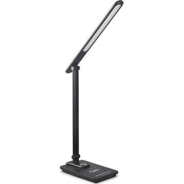 LED Hämardatav laualamp koos USB-ga LED/9W/230V 3000K/4000K/5500K must