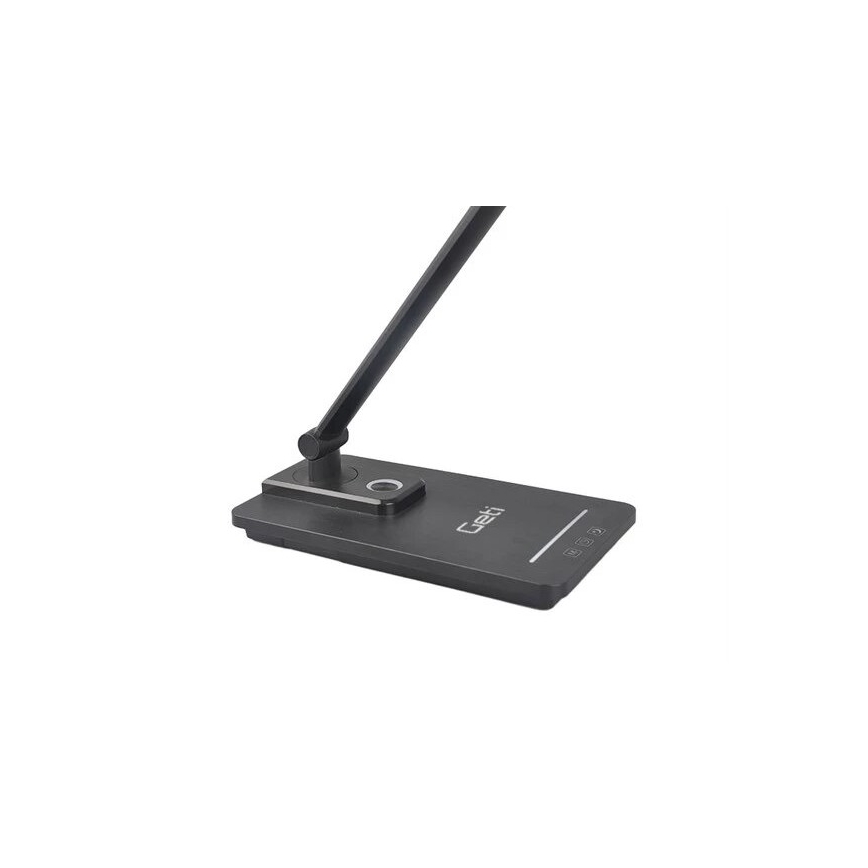 LED Hämardatav laualamp koos USB-ga LED/9W/230V 3000K/4000K/5500K must
