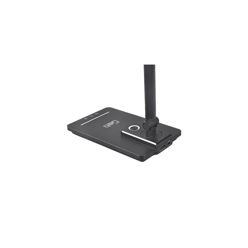 LED Hämardatav laualamp koos USB-ga LED/9W/230V 3000K/4000K/5500K must