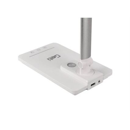 LED Hämardatav laualamp koos USB-ga LED/9W/230V 3000K/4000K/5500K valge