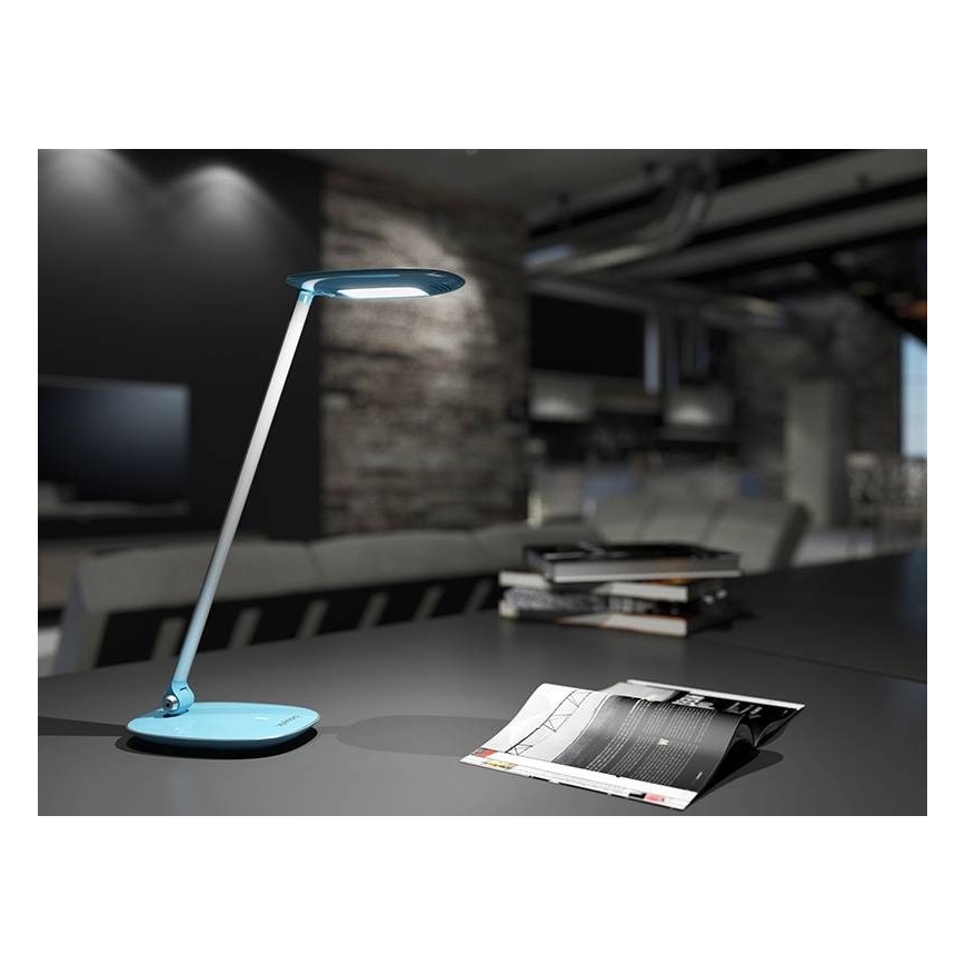 LED Hämardatav laualamp koos USB laadimisega MOANA LED/6W/230V roosa