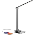 LED Hämardatav laualamp koos USB LED/7,5W/230V 3000K/4000K/5500K antratsiit