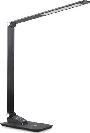 LED Hämardatav laualamp koos USB LED/7W/230V 3000K/4000K/5500K must