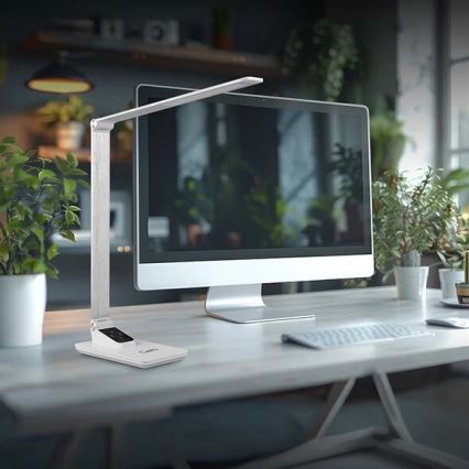 LED Hämardatav laualamp koos USB LED/7W/230V 3000K/4000K/5500K valge