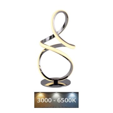 LED Hämardatav laualamp LED/28W/230V 3000/4000/6500K läikiv kroom