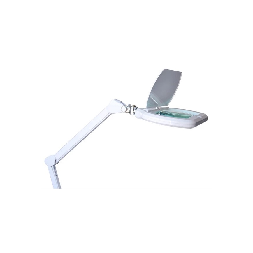 LED Hämardatav laualamp luubiga LED/12W/230V valge