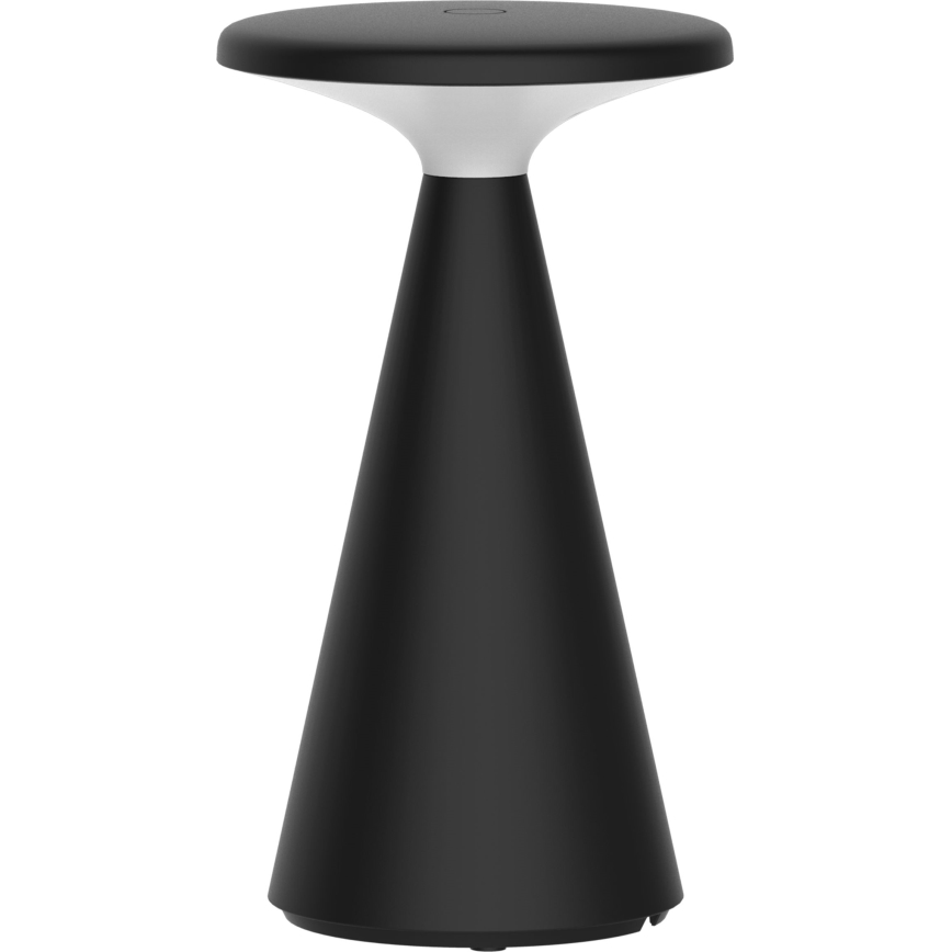 LED Hämardatav puutetundlik väli laualamp PAROS LED/1,8W/5V USB 1800 mAh IP44 must