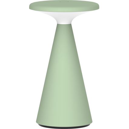 LED Hämardatav puutetundlik väli laualamp PAROS LED/1,8W/5V USB 1800 mAh IP44 roheline