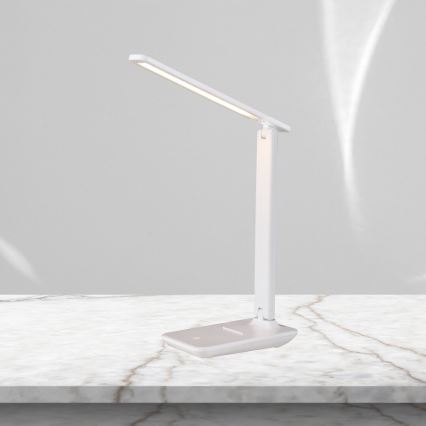 LED Hämardatav laualamp POST LED/5W/5V 3000-6500K valge
