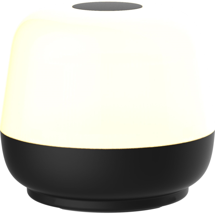 LED Hämardatav puutetundlik väli laualamp SAMBA LED/1,2W/5V USB 1200 mAh IP44 must