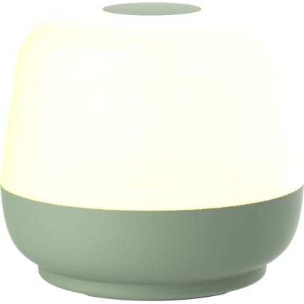 LED Hämardatav puutetundlik väli laualamp SAMBA LED/1,2W/5V USB 1200 mAh IP44 roheline